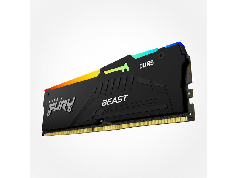 Kingston FURY Beast 64GB (2 x 32GB) 288-Pin PC RAM DDR5 6400 (PC5 51200) Memory