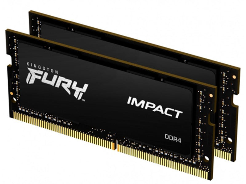 Kingston FURY Impact 32GB (2x16GB) 2666MHz DDR4 CL16 Laptop Memory Kit