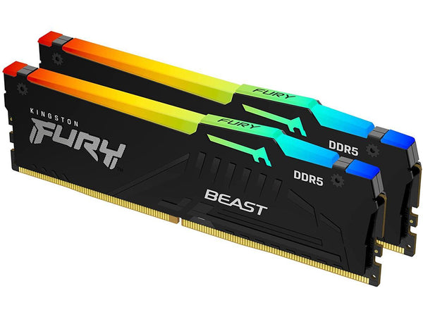 Kingston FURY Beast 64GB (2 x 32GB) 288-Pin PC RAM DDR5 6000 (PC5 48000) Memory