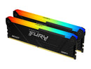 Kingston FURY Beast RGB 16GB (2 x 8GB) 288-Pin PC RAM DDR5 6000 (PC5 48000)