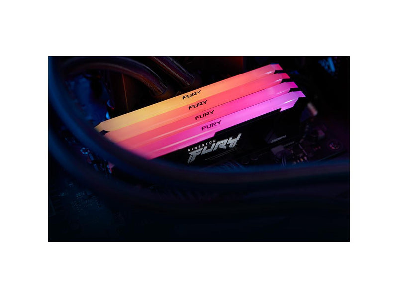 Kingston FURY Beast RGB 16GB (2 x 8GB) 288-Pin PC RAM DDR5 6000 (PC5 48000)