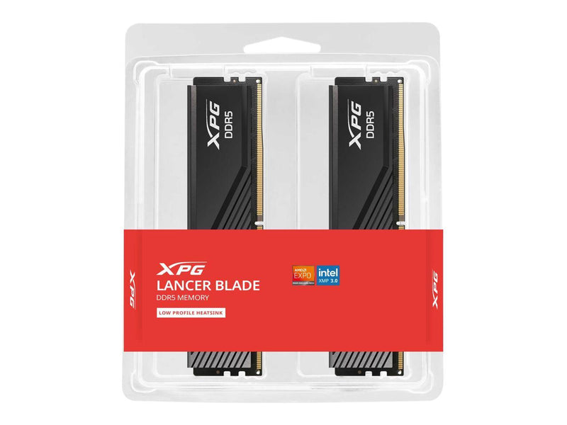 XPG Lancer Blade 32GB (2 x 16GB) 288-Pin PC RAM DDR5 6400 (PC5 51200) Desktop