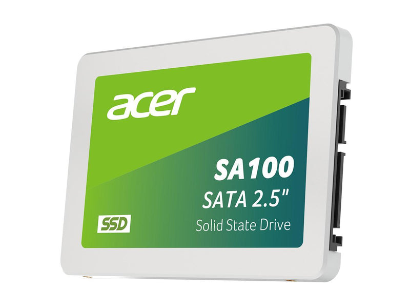 Acer SA100 480GB SATA III 2.5 Inch Internal SSD - 6 Gb/s, 3D NAND Solid