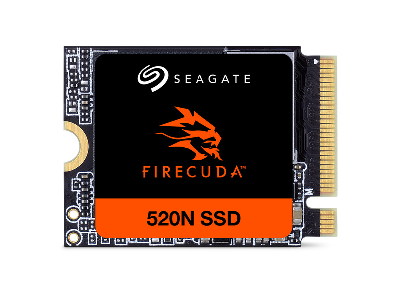 Seagate FireCuda 520N SSD 2TB Solid State Drive - M.2 2230-S2, PCIe Gen4 x4 NVMe