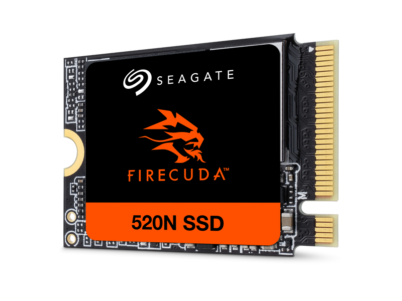 Seagate FireCuda 520N SSD 2TB Solid State Drive - M.2 2230-S2, PCIe Gen4 x4 NVMe