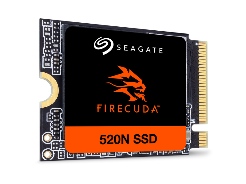 Seagate FireCuda 520N SSD 1TB Solid State Drive - M.2 2230-S2, PCIe Gen4 x4 NVMe