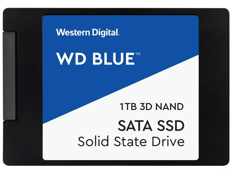 WD Blue 3D NAND 1TB Internal SSD - SATA III 6Gb/s 2.5"/7mm Solid State Drive -