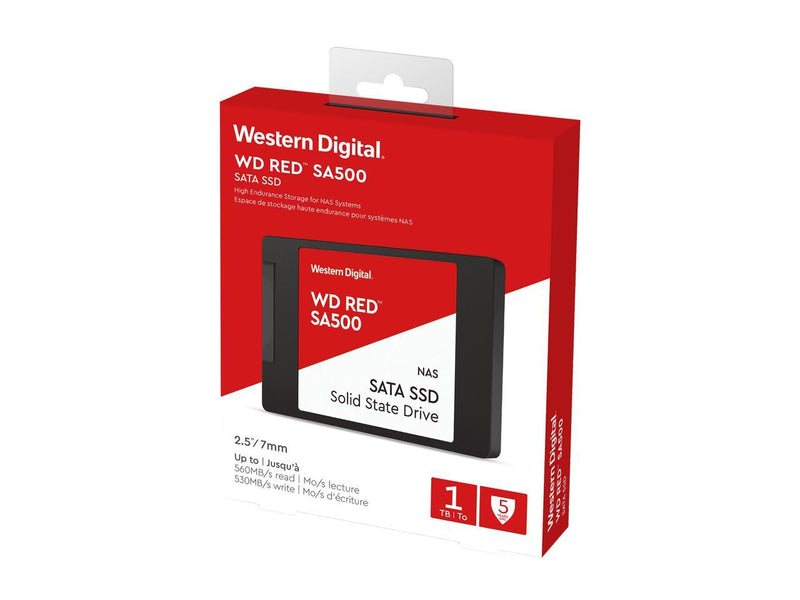 Western Digital 1TB WD Red SA500 NAS 3D NAND Internal SSD - SATA III 6