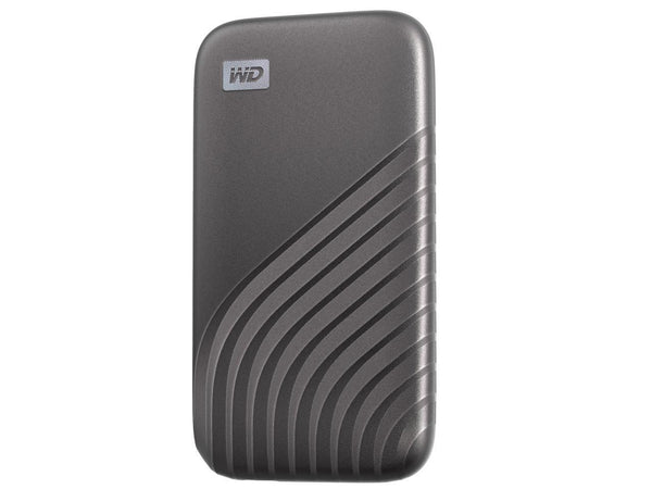 WD 2TB My Passport SSD External Portable Drive, Gray, Up to 1,050 MB/s -