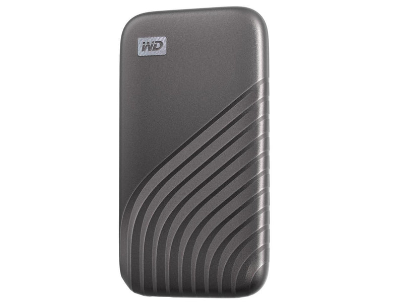 WD 2TB My Passport SSD External Portable Drive, Gray, Up to 1,050 MB/s -