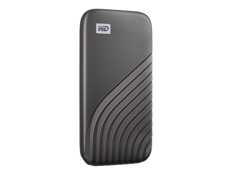 WD 2TB My Passport SSD External Portable Drive, Gray, Up to 1,050 MB/s -