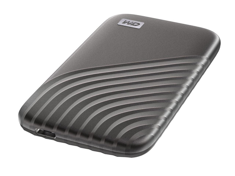 WD 2TB My Passport SSD External Portable Drive, Gray, Up to 1,050 MB/s -