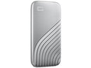 WD 2TB My Passport SSD Portable External Solid State Drive, Silver, Sturdy