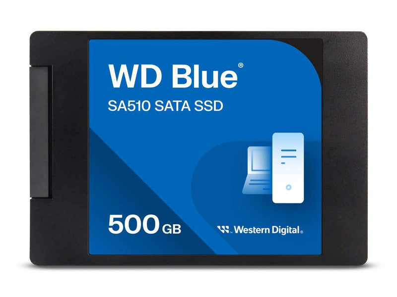 WD Blue 500GB SA510 2.5" Internal Solid State Drive SSD - WDS500G3B0A