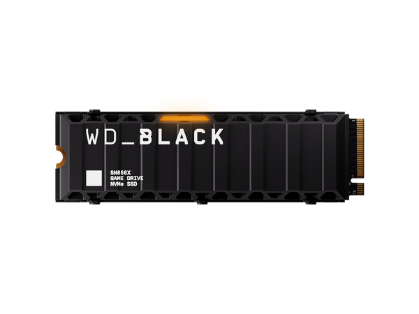WD_BLACK 4TB SN850X NVMe Internal Gaming SSD Solid State Drive with Heatsink -