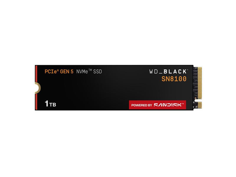 WD_BLACK 1TB SN8100 NVMe SSD Internal Solid State Drive - Gen 5 PCIe 5.0x4, M.2