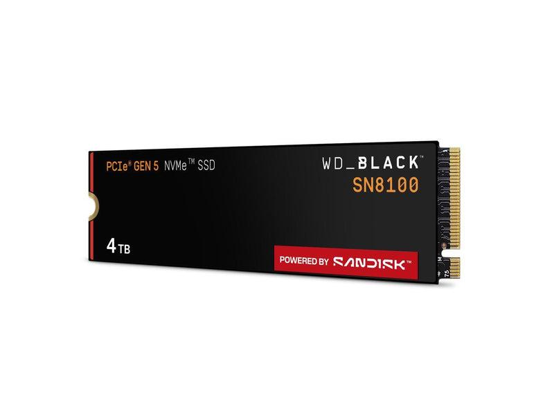 4TB* WD_BLACK™ SN8100 PCIe® 5.0x4 NVMe™ M.2 SSD - WDS400T1X0M-00CMT0