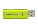 IOGEAR GFR204SD 10-in-1 USB 2.0 SD/MicroSD/MMC Card Reader/Writer (Green/Gray)