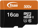 Team 16GB microSDXC UHS-I/U1 Class 10 Memory Card with Adapter, Speed