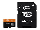 Team 16GB microSDXC UHS-I/U1 Class 10 Memory Card with Adapter, Speed