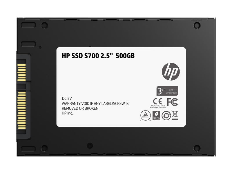 HP S700 2.534; 500GB SATA III Internal Solid State Drive (SSD) 2DP99AA