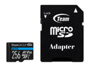 TEAMGROUP Elite A1 256GB Micro SDXC UHS-I U3 V30 A1 4K Read Speed up to