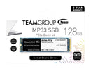 Team Group 128GB MP33 M.2 2280 PCIe 3.0 x4 with NVMe 1.3 3D NAND Internal