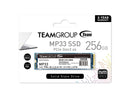 TEAMGROUP MP33 256GB SLC Cache 3D NAND TLC NVMe 1.3 PCIe Gen3x4 M.2 2280