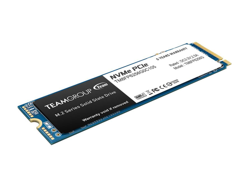 TEAMGROUP MP33 256GB SLC Cache 3D NAND TLC NVMe 1.3 PCIe Gen3x4 M.2 2280