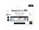 TEAMGROUP MP33 2TB SLC Cache 3D NAND TLC NVMe 1.3 PCIe Gen3x4 M.2 2280
