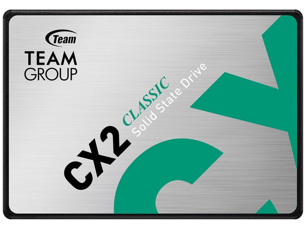 Team Group CX2 2.5" 256GB SATA III 3D NAND Internal Solid State Drive