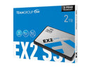 TEAMGROUP EX2 2TB 3D NAND TLC 2.5 Inch SATA III Internal Solid State Drive