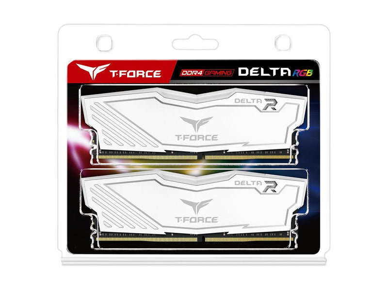 TEAMGROUP T-Force Delta RGB DDR4 32GB (2x16GB) 3200MHz (PC4-25600) CL16