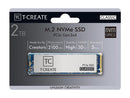 Team Group T-CREATE CLASSIC M.2 2280 2TB PCIe Gen3x4 with NVMe 1.3 3D TLC