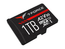 TEAM GROUP T-FORCE GAMING A2 CARD microSDXC 1TB UHS-I/U3/V30/A2 RETAIL w/o