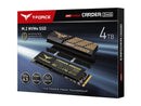 TEAMGROUP T-Force CARDEA Zero Z44Q 4TB DRAM Cache QLC NAND, NVMe1.4 PCIe
