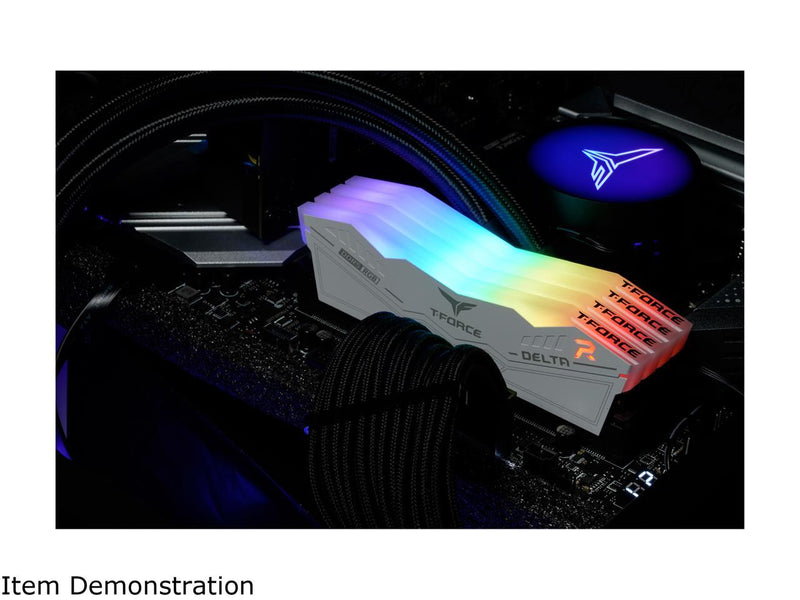 Team T-Force Delta RGB 64GB (2 x 32GB) 288-Pin PC RAM DDR5 5200 (PC5 41600)
