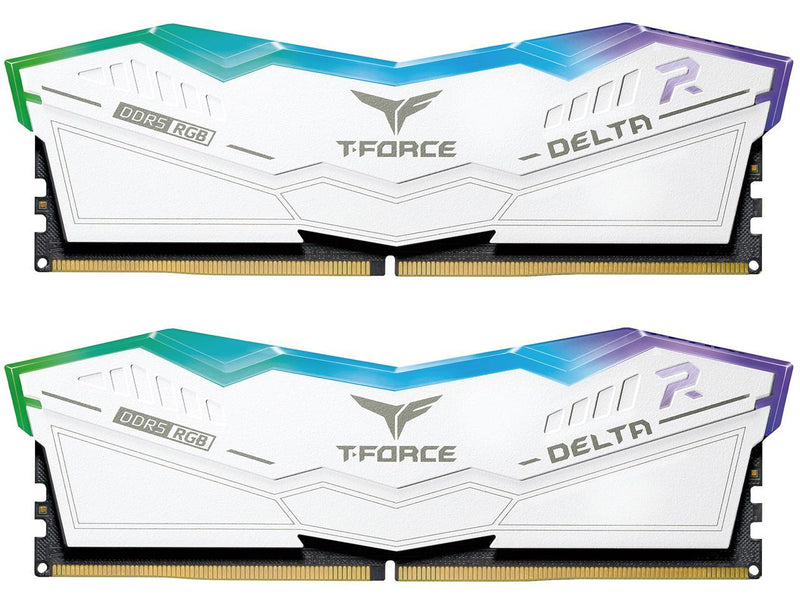 Team T-Force Delta RGB 64GB (2 x 32GB) 288-Pin PC RAM DDR5 5200 (PC5 41600)