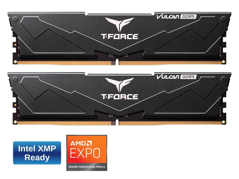 TEAMGROUP T-Force Vulcan DDR5 32GB Kit (2x16GB) 5600MHz (PC5-44800) CL36