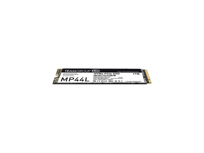 Team Group MP44L M.2 2280 1TB PCIe 4.0 x4 with NVMe 1.4 TLC Internal Solid State