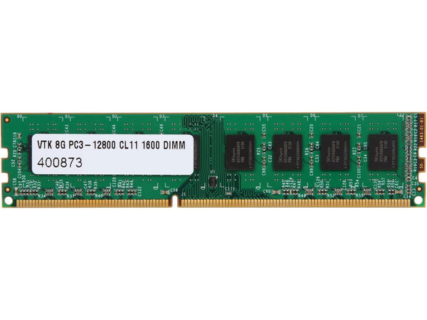 Visiontek 8GB 240-Pin PC RAM DDR3 1600 (PC3 12800) Black Label Memory Model