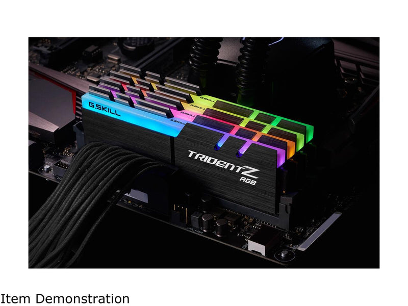 G.SKILL TridentZ RGB Series 128GB (4 x 32GB) DDR4 3200 (PC4 25600) Desktop