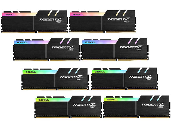 G.SKILL TridentZ RGB Series 256GB (8 x 32GB) DDR4 3600 (PC4 28800) Desktop