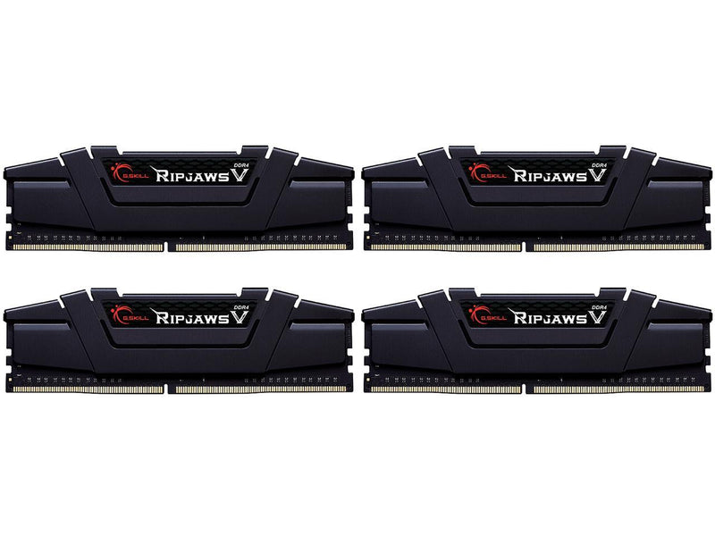 G.Skill 64GB DDR4 3600MHz PC4-28800 Ripjaws V Series CL14 Quad Channel