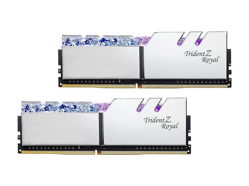 G.Skill Trident Z Royal F4-4800C17D-16GTRS Memory Module DDR4-4800MHz