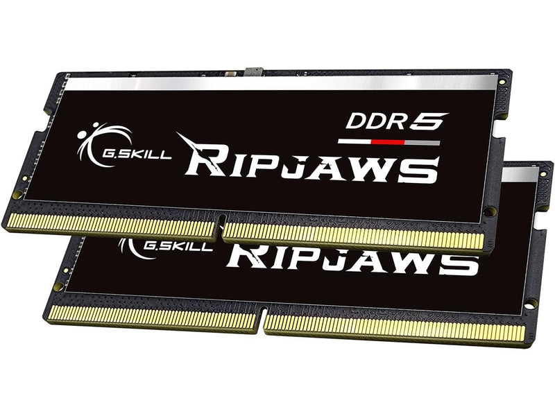 G.SKILL Ripjaws SO-DIMM 32GB (2 x 16GB) 262-Pin DDR5 SO-DIMM DDR5 4800 (PC4