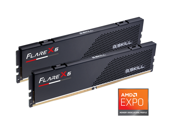 G.SKILL Flare X5 series AMD EXPO 32GB (2 x 16GB) 288-Pin PC RAM DDR5 5600 (PC5