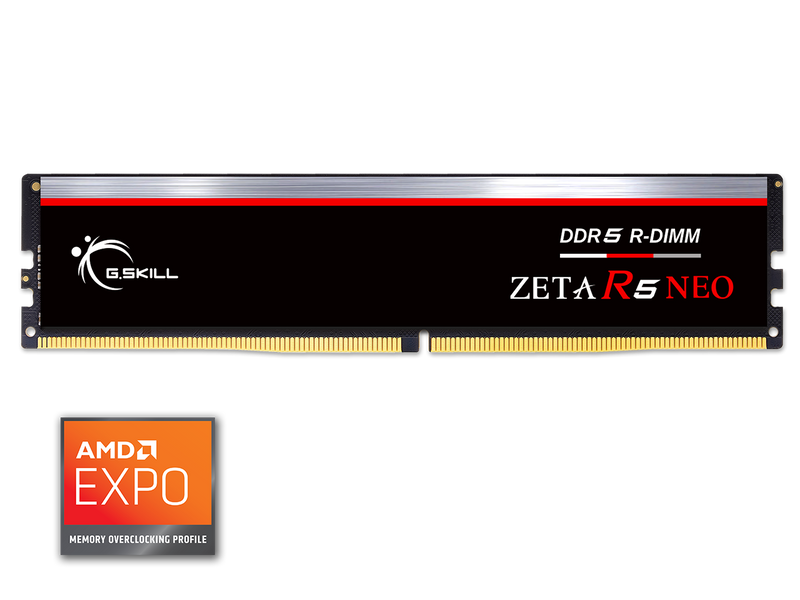 G.SKILL Zeta R5 Neo series 192GB (4 x 48GB) ECC Registered DDR5 6400 (PC5 51200)