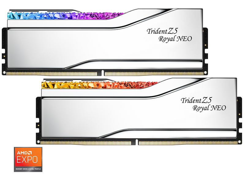 G.SKILL Trident Z5 Royal Series 48GB (2 x 24GB) 288-Pin PC RAM DDR5 6000 (PC5