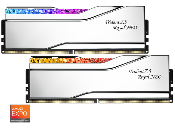 G.SKILL Trident Z5 Royal Series 64GB (2 x 32GB) 288-Pin PC RAM DDR5 6000 (PC5